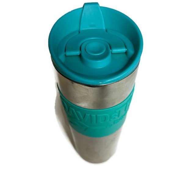 David’s Tea Stainless Steel Bodum Tumbler Travel Mug Coffee Tea Press - Picture 4 of 6